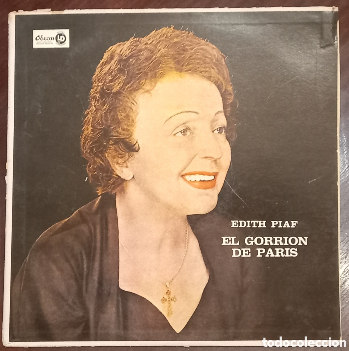 Discos de vinilo: Disco &rdquo;El gorri&oacute;n de Paris&rdquo; de Edith Piaf - Foto 1