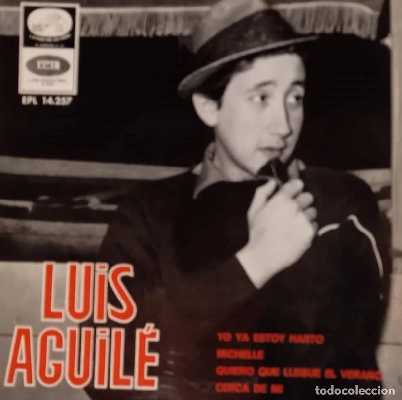 Discos de vinilo: LUIS AGUILE - 1966 - MICHELLE - EP - BEATLES - Foto 1
