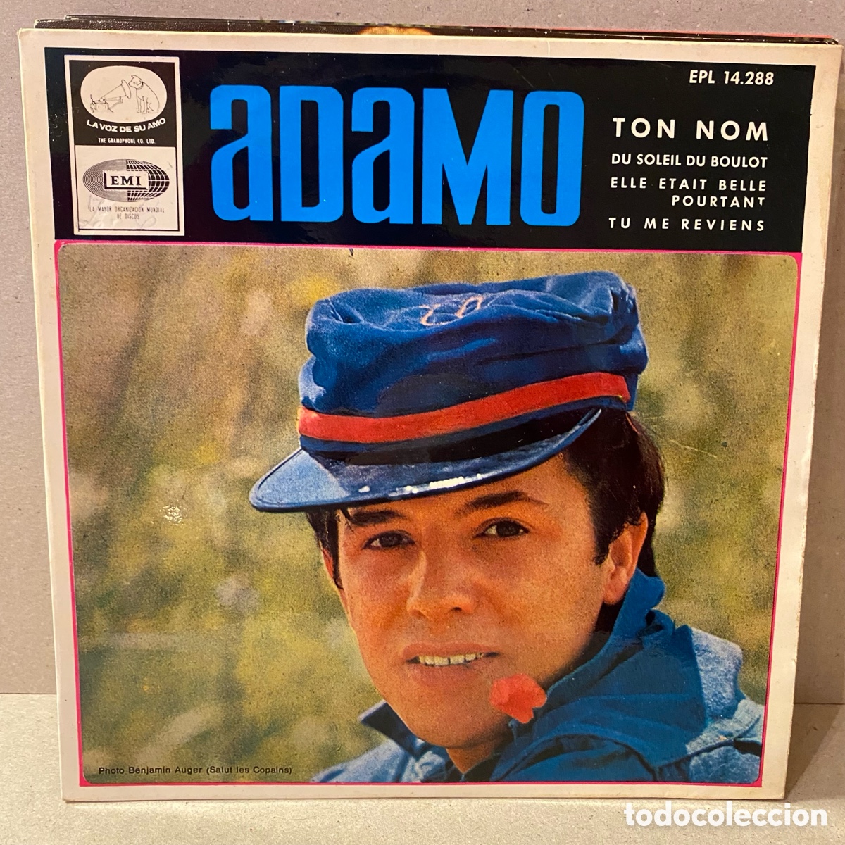 Discos de vinilo: Adamo - Ton Nom (7&rdquo;, EP) - Foto 1