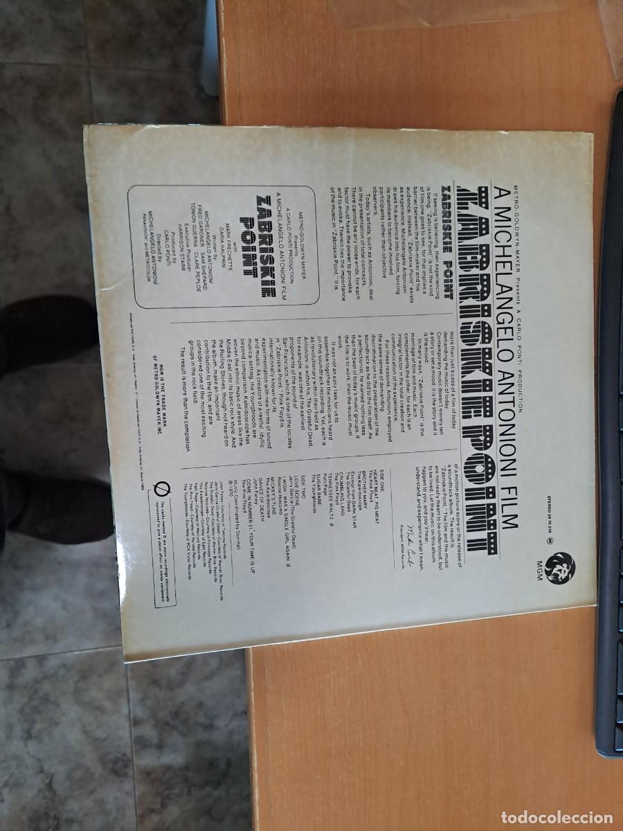 Discos de vinilo: LP ZABRISKIE POINT - Foto 4