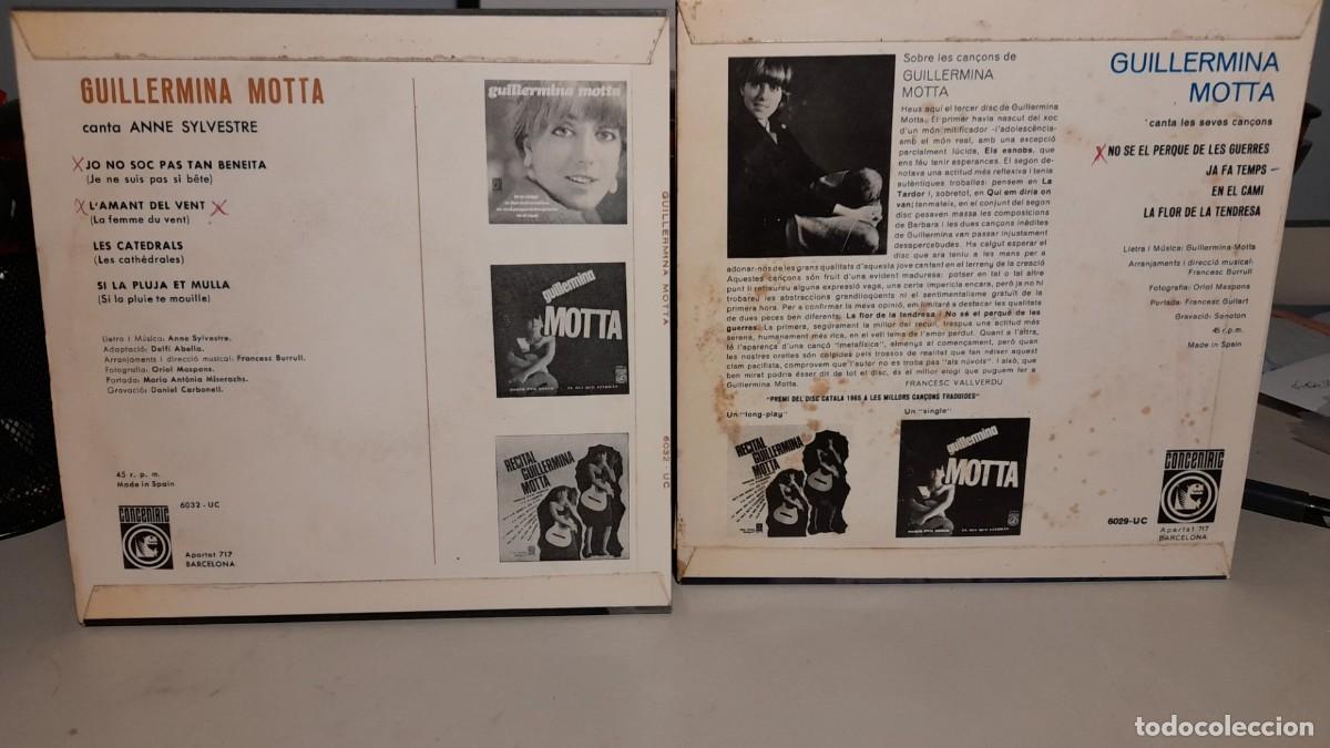 Discos de vinilo: 2 EP&acute;S GUILLERMINA MOTTA - Foto 2