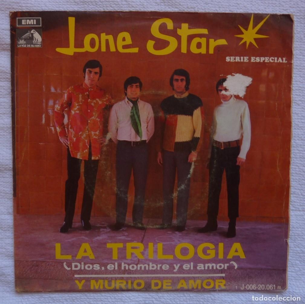 Discos de vinilo: LONE STAR // LA TRILOGIA // 1969 // SINGLE - Foto 1