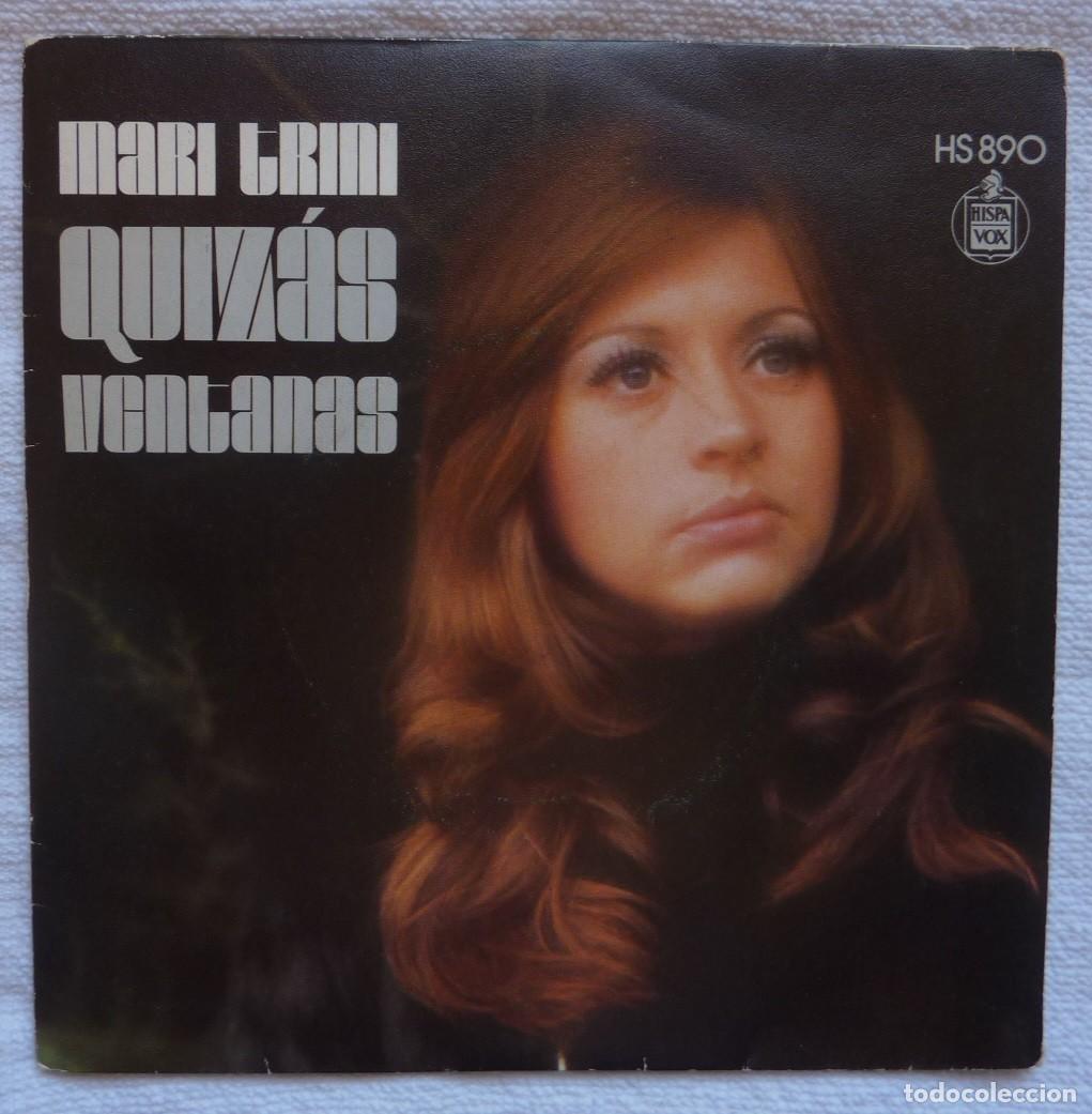 Discos de vinilo: MARI TRINI // QUIZAS // 1972 // SINGLE - Foto 1