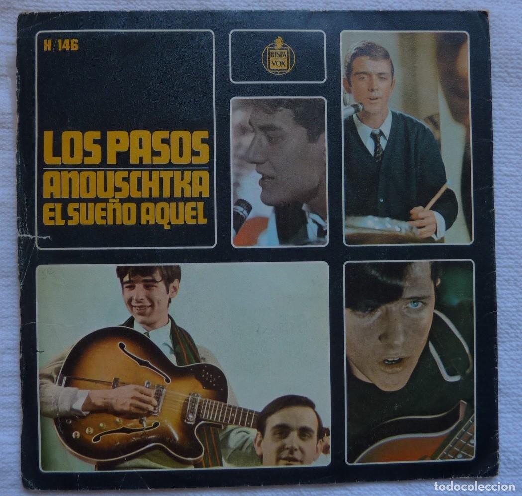 Discos de vinilo: LOS PASOS // ANOUSCHTKA // 1967 // SINGLE - Foto 2