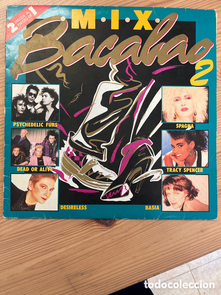 Discos de vinilo: Mix bacalao 2. Dos discos. Doble LP.