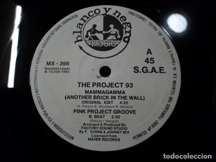 Discos de vinilo: THE PROJECT &lsquo;93 - MAMMAGAMMA - Foto 3