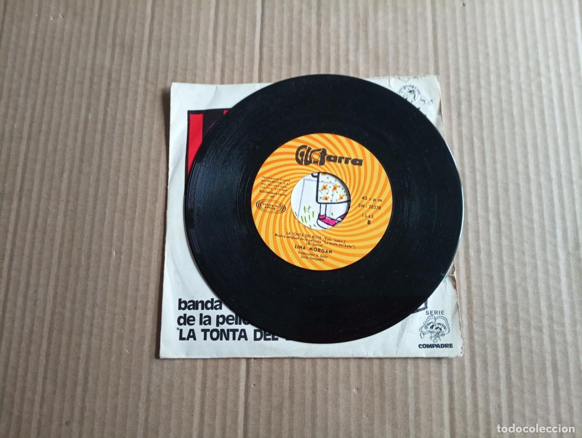 Discos de vinilo: BANDA SONORA - LA TONTA DEL BOTE SINGLE 1970 - Foto 2