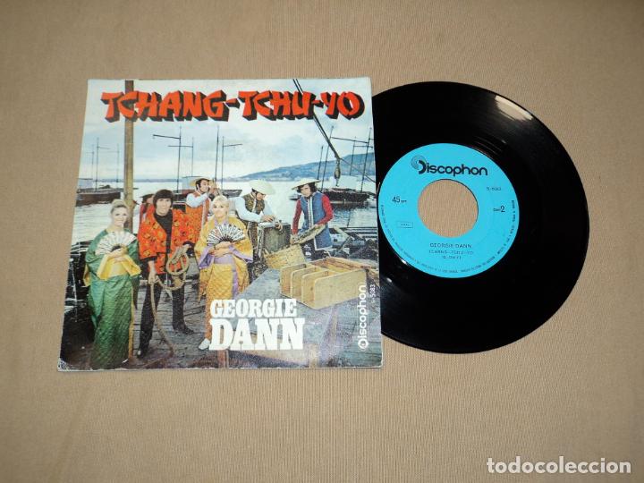 Discos de vinilo: GEORGIE DANN - TCHANG TCHU YO / BO LA VA - Foto 2