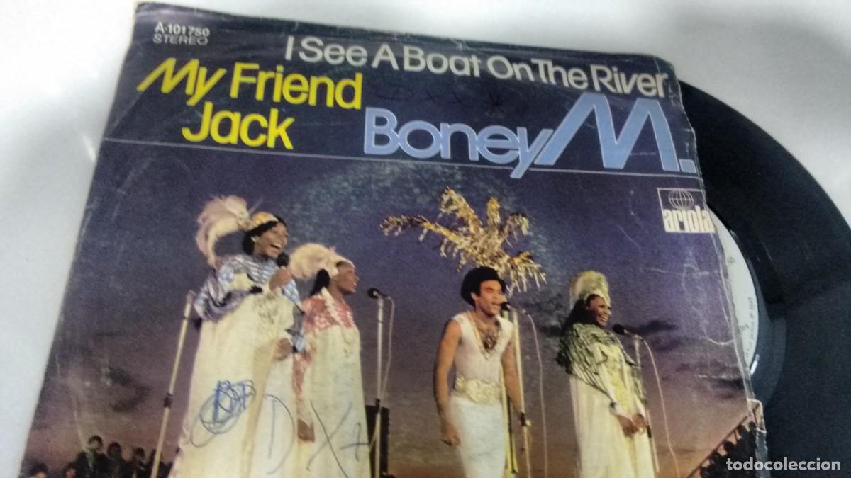 Discos de vinilo: SINGLE (VINILO) -DE BONEY M A&Ntilde;OS 80 - Foto 1