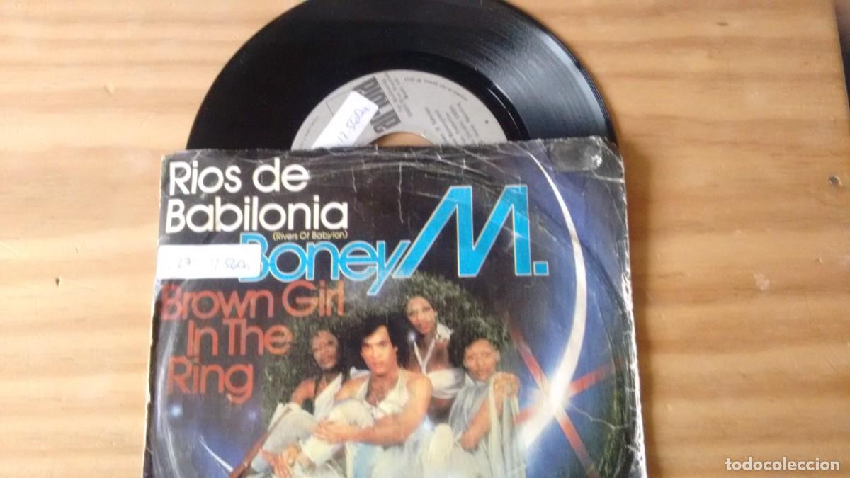 Discos de vinilo: SINGLE (VINILO) -DE BONEY M A&Ntilde;OS 80 - Foto 1