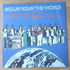 Discos de vinilo: BYRON LEE & THE DRAGONAIRES: ”REGGAY ROUN' THE WORLD” LP VINILO - EARLY REGGAE - MOOG
