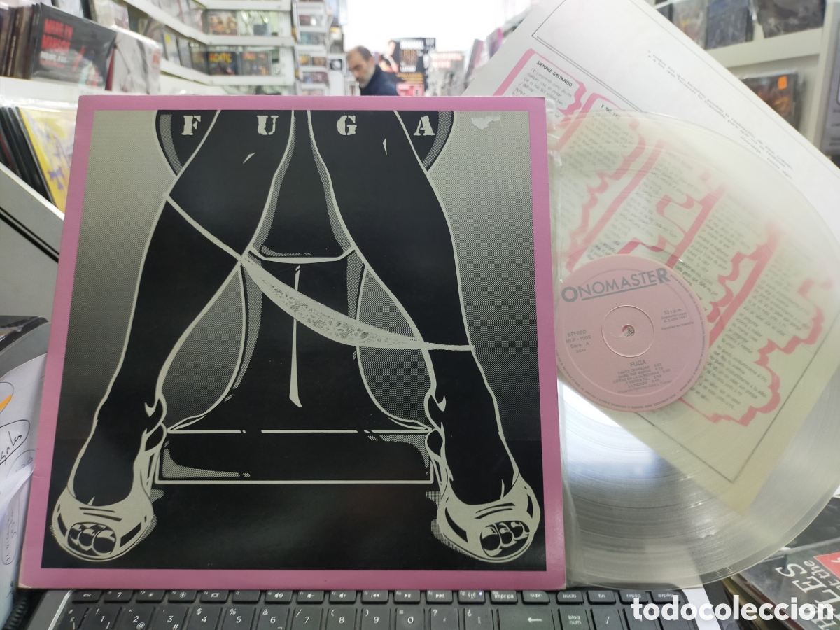 Discos de vinilo: Fuga LP 1987 vinilo trasparente - Foto 1