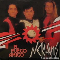 Discos de vinilo: NEKUAMS: EL FUEGO AMIGO - MAXI-SINGLE, BOY RECORDS 1991