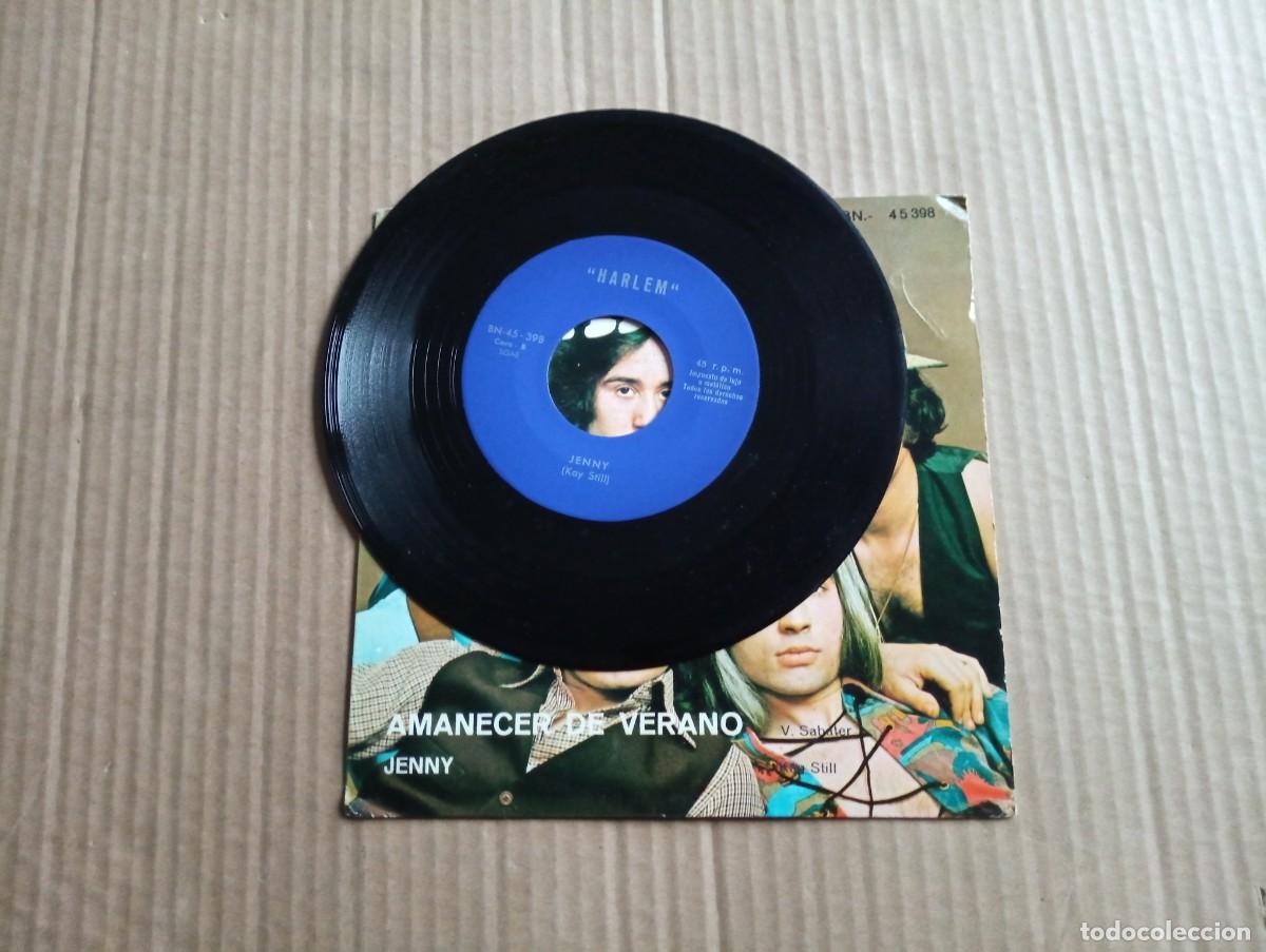 Discos de vinilo: HARLEM - AMANECER DE VERANO SINGLE 1973 - Foto 2