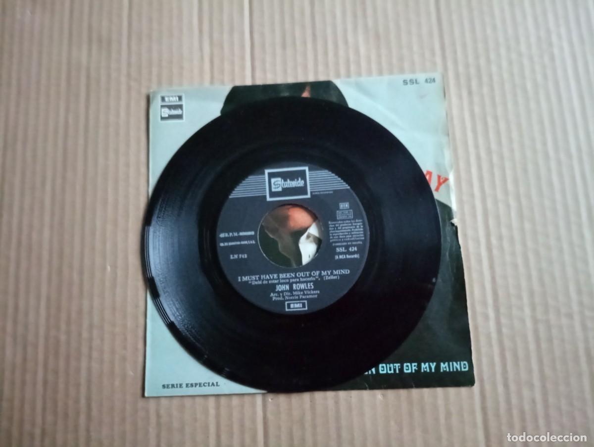 Discos de vinilo: JOHN ROWLES - ONE DAY SINGLE 1969 EDICION ESPA&Ntilde;OLA - Foto 2