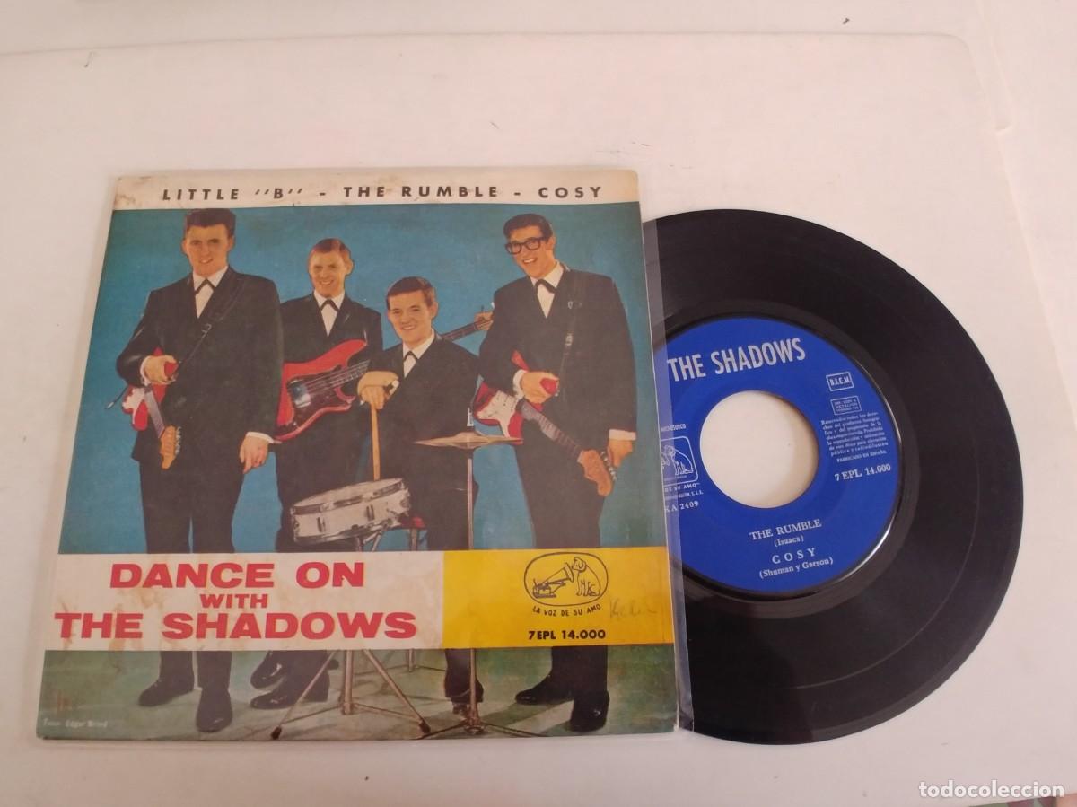 Discos de vinilo: THE SHADOWS-EP DANCE ON WITH - Foto 1