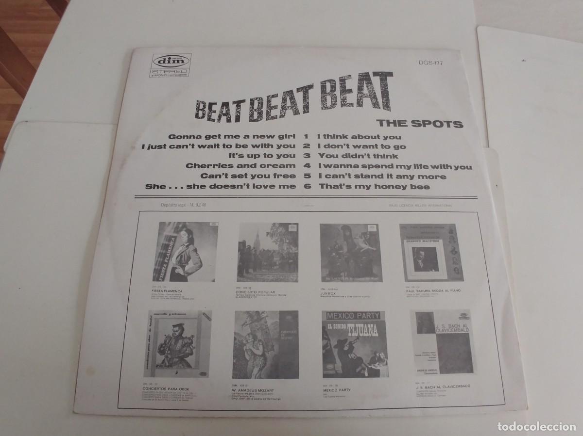 Discos de vinilo: THE SPOTS-LP BEAT BEAT BEAT - Foto 2