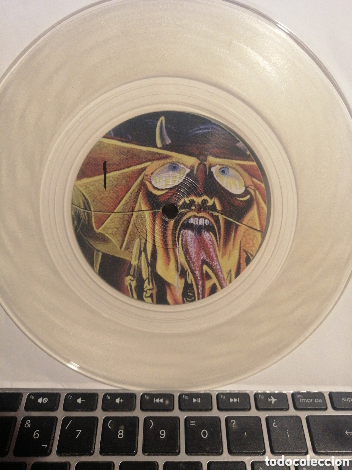 Discos de vinilo: Iron Maiden - Eclipse over transylvania 7&rdquo; - Foto 3