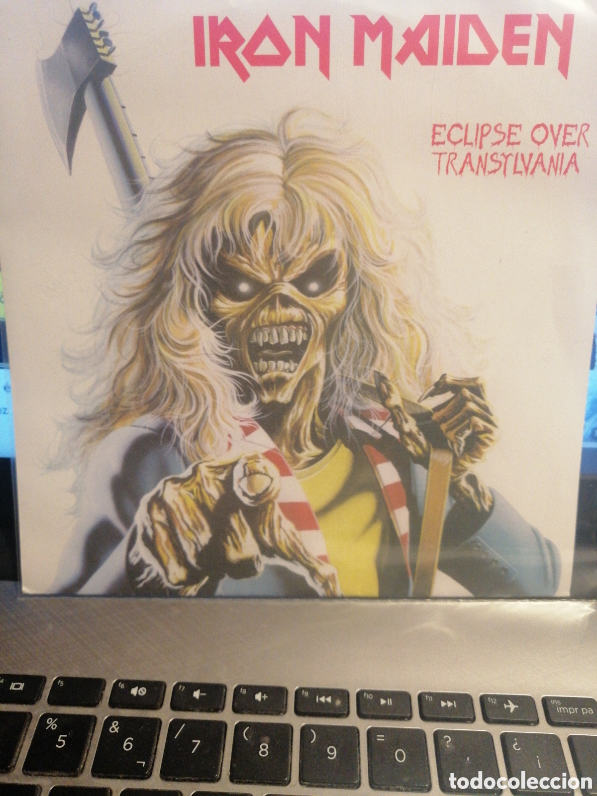 Discos de vinilo: Iron Maiden - Eclipse over transylvania 7&rdquo; - Foto 1