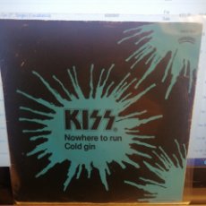 Discos de vinilo: KISS - NOWHERE TO RUN (7” PAISES BAJOS 80S)
