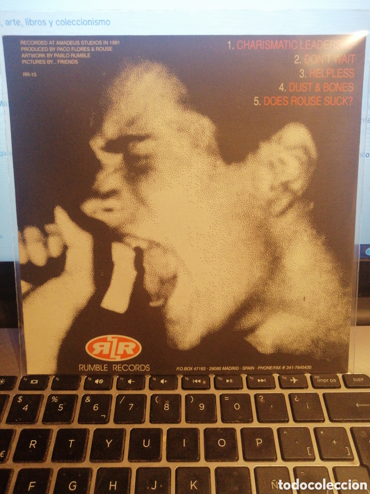Discos de vinilo: Rouse - Does Rouse suck 7&rdquo; - Foto 2