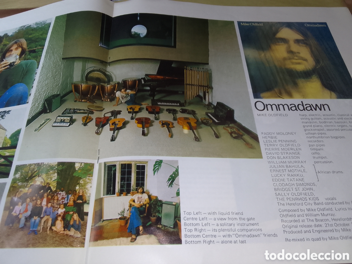 Discos de vinilo: MIKE OLDFIELD BOXED 4 LPS - Foto 4
