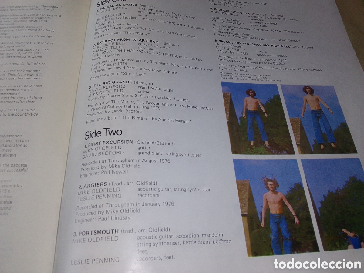 Discos de vinilo: MIKE OLDFIELD BOXED 4 LPS - Foto 5