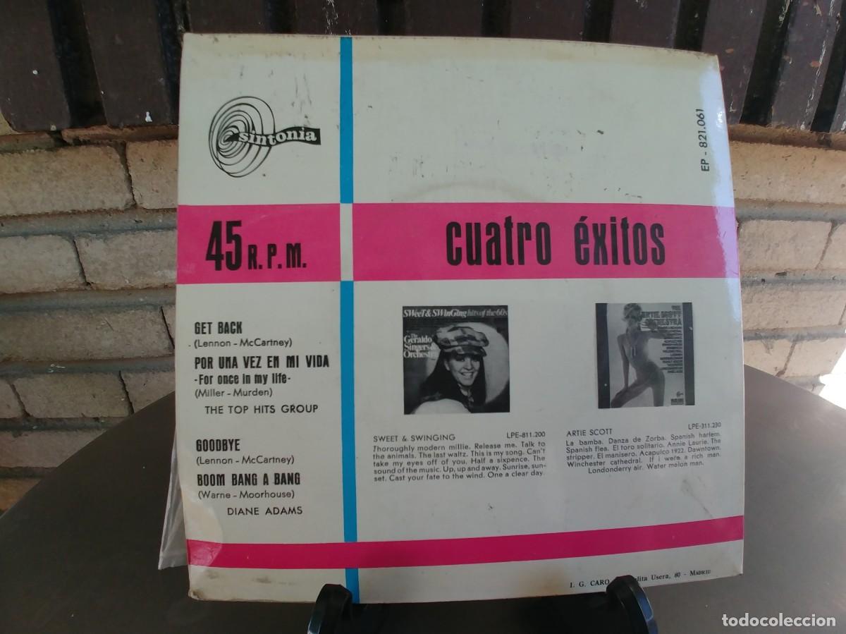 Discos de vinilo: THE TOP HITS GROUP-EP GET BACK +3 - Foto 2