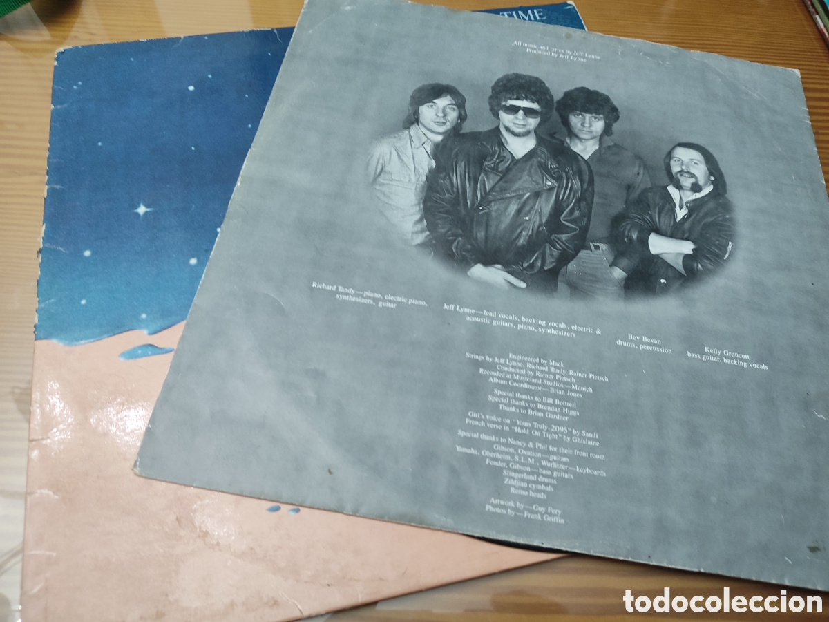 Discos de vinilo: Disco vinilo Lp de ELO ELECTRIC LIGHT ORCHESTRA &rdquo; Time &rdquo; - Foto 3