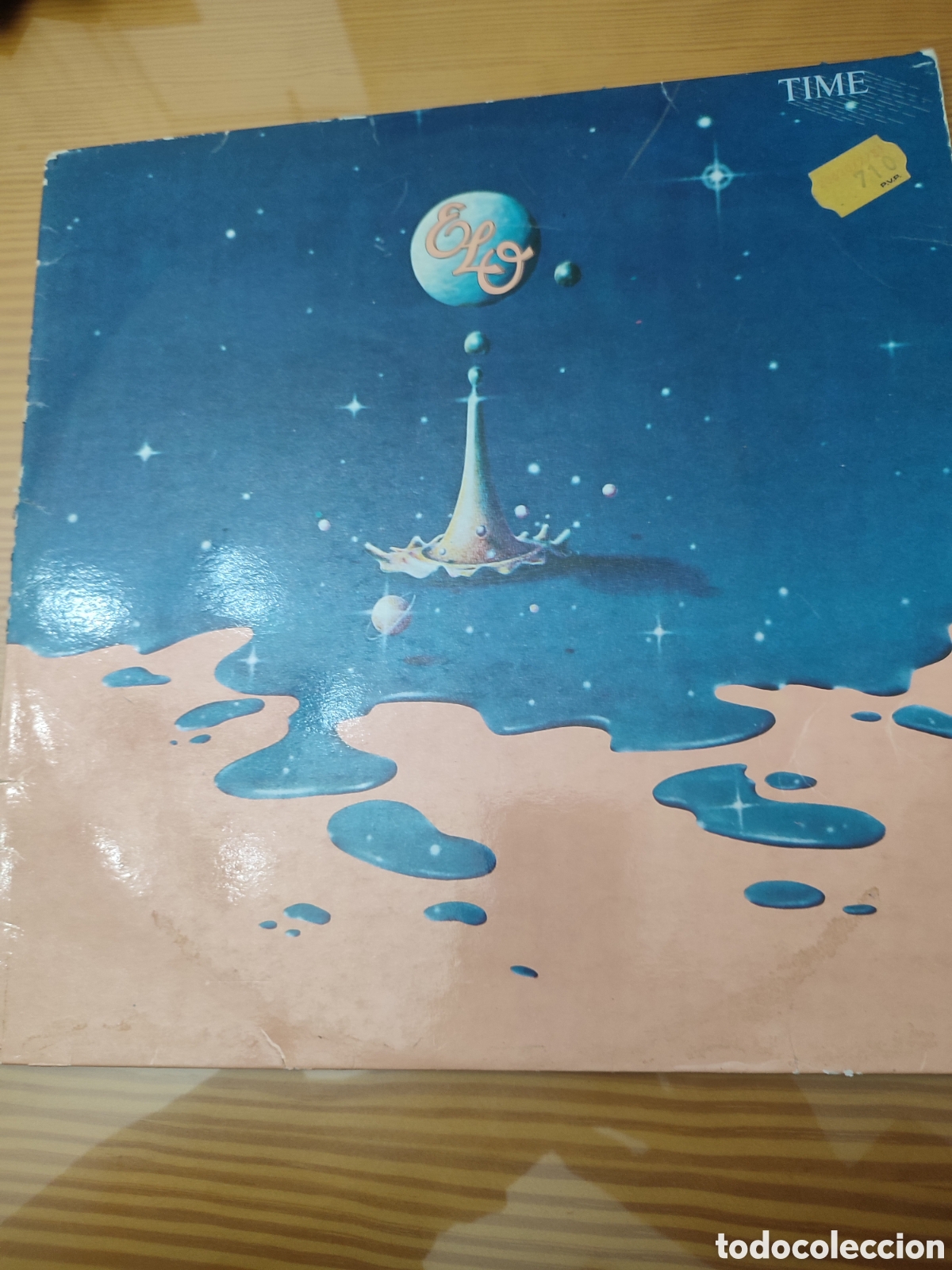Discos de vinilo: Disco vinilo Lp de ELO ELECTRIC LIGHT ORCHESTRA &rdquo; Time &rdquo; - Foto 1
