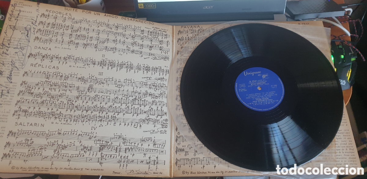 Discos de vinilo: Blas S&aacute;nchez&nbsp;&lrm;&ndash;&nbsp;B. Praf 1627 - Foto 2