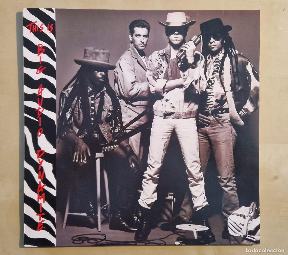 Discos de vinilo: BIG AUDIO DYNAMITE - THIS IS B.A.DYNAMITE LP 1985 (CBS) ESPA&Ntilde;A - Foto 1