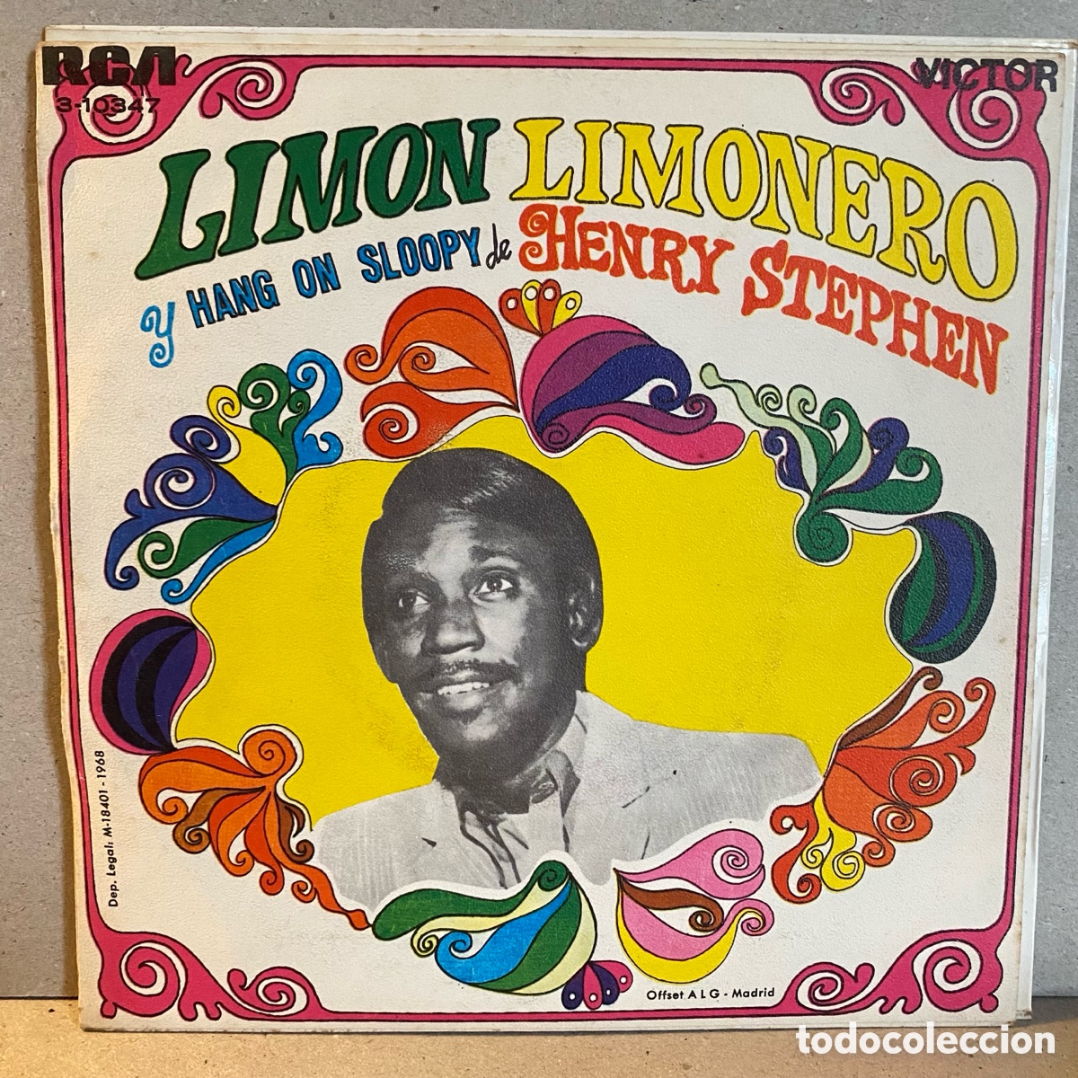 Discos de vinilo: Henry Stephen - Limon Limonero (7&rdquo;, Single) - Foto 2