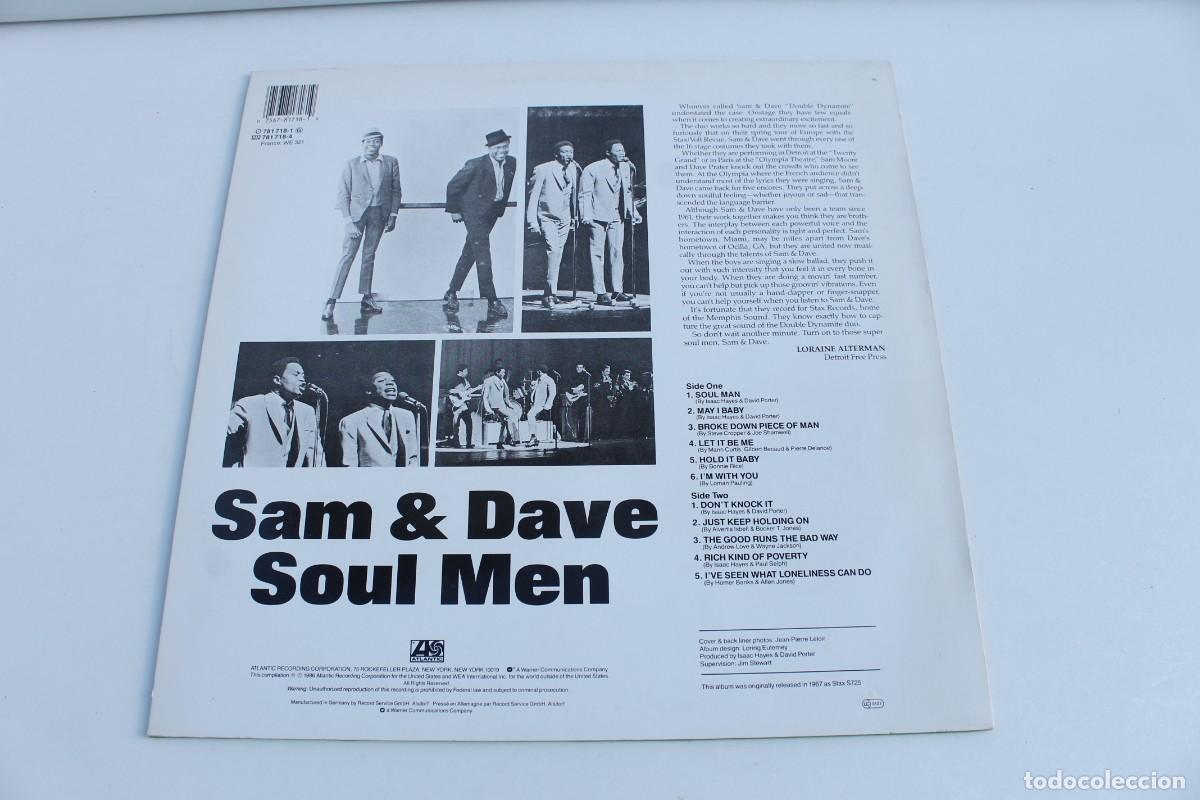 Discos de vinilo: LP SAM & DAVE - SOUL MEM - Foto 2