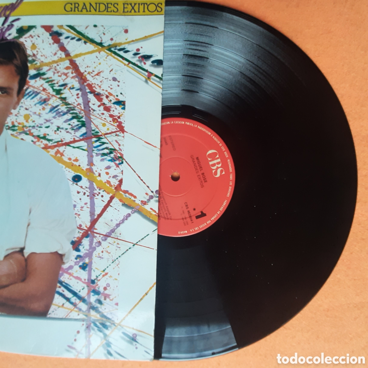 Discos de vinilo: Miguel Bos&eacute; - Grandes &Eacute;xitos - Foto 2