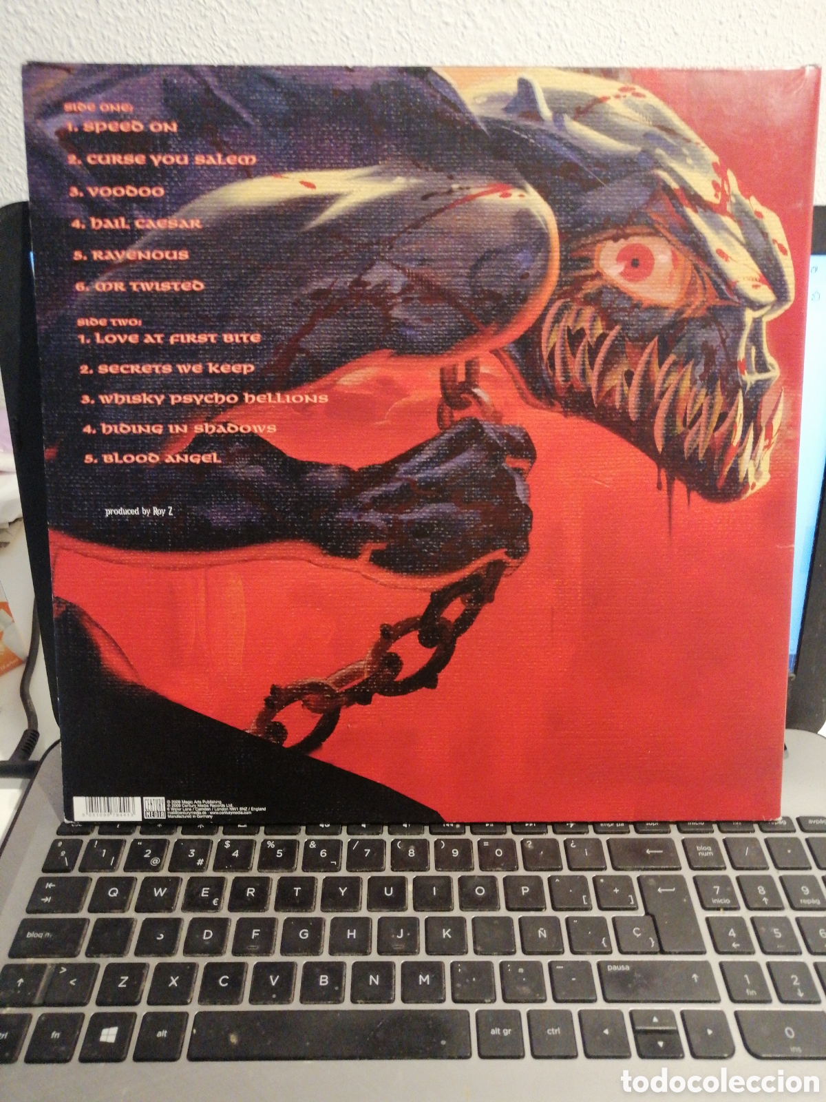 Discos de vinilo: Wolf - Ravenous Lp (Original 2009 con poster y cd) - Foto 3