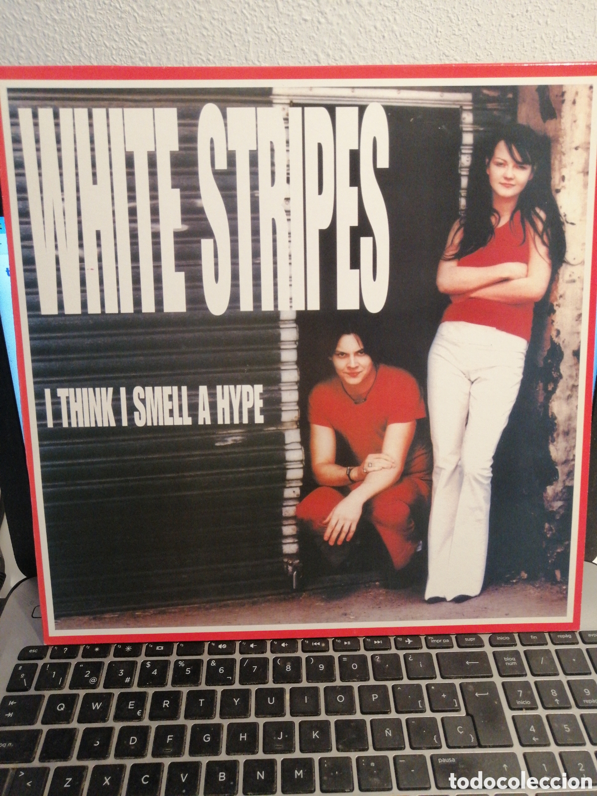 Discos de vinilo: White Stripes - I think I smell a Hype Lp - Foto 1