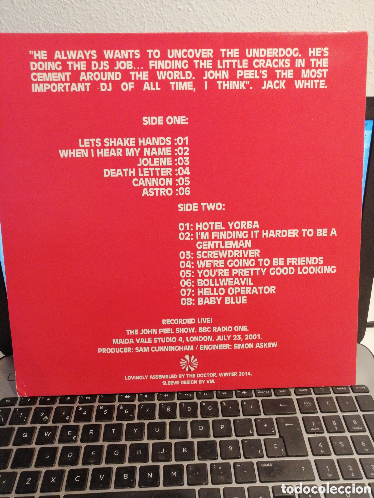 Discos de vinilo: White Stripes - The 2001 John Peel show Lp - Foto 2