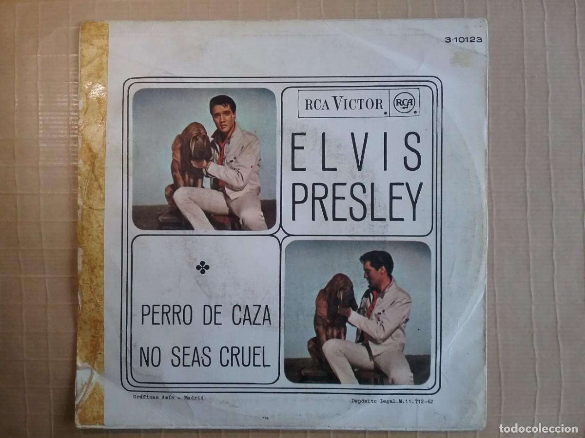 elvis presley single español perro de caza/no s - Compra venta en  todocoleccion