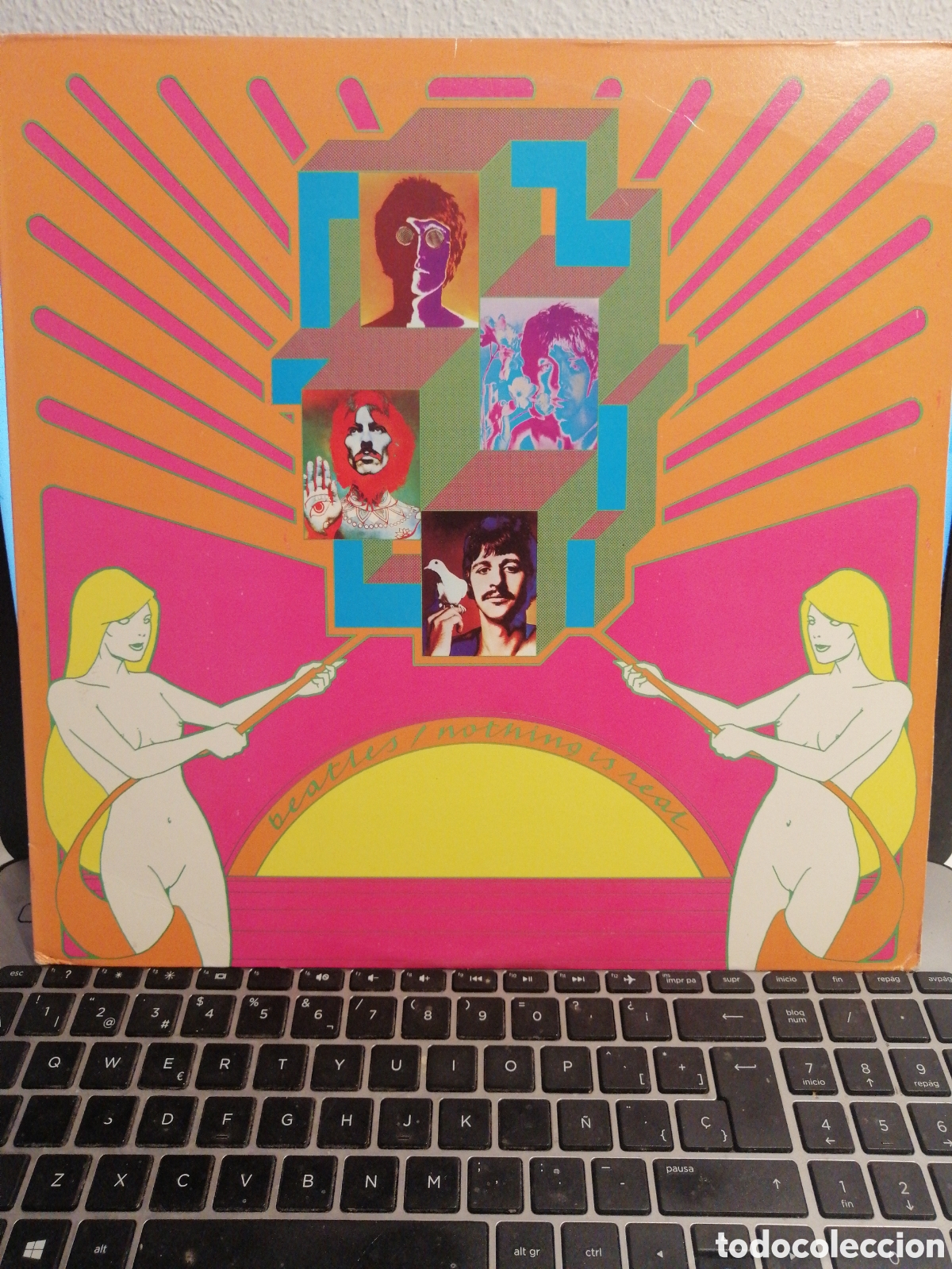 Discos de vinilo: Beatles - Nothing is real Lp - Foto 1
