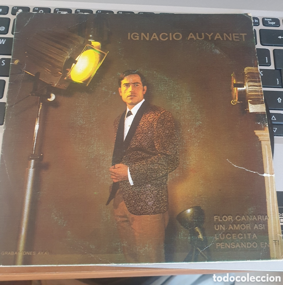Discos de vinilo: Ignacio auyanet - flor canaria + 3. RARO - Foto 2