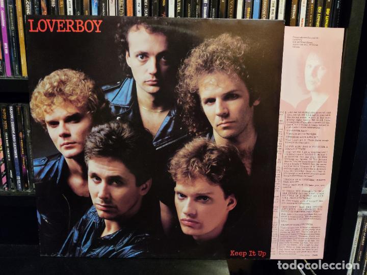 Discos de vinilo: LOVERBOY - KEEP IT UP - Foto 1