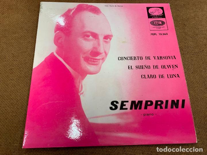 Discos de vinilo: SEMPRINI. Antiguo disco de vinilo formato peque&ntilde;o - Foto 1