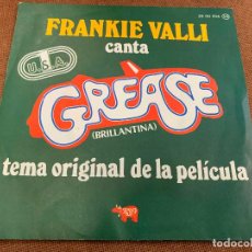 Discos de vinilo: FRANKIE VALLI, GREASE ANTIGUO DISCO DE VINILO FORMATO PEQUEÑO