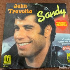 Discos de vinilo: JOHN TRAVOLTA, SANDY ANTIGUO DISCO DE VINILO FORMATO PEQUEÑO