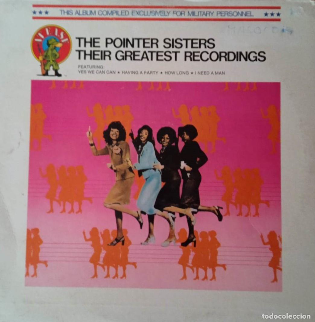 Discos de vinilo: THE POINTER SISTERS - THEIR GREATEST RECORDING - 1978 - USA - Foto 1