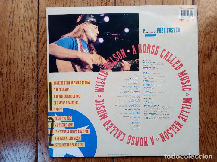 Discos de vinilo: Willie Nelson - A horse called music - Foto 2