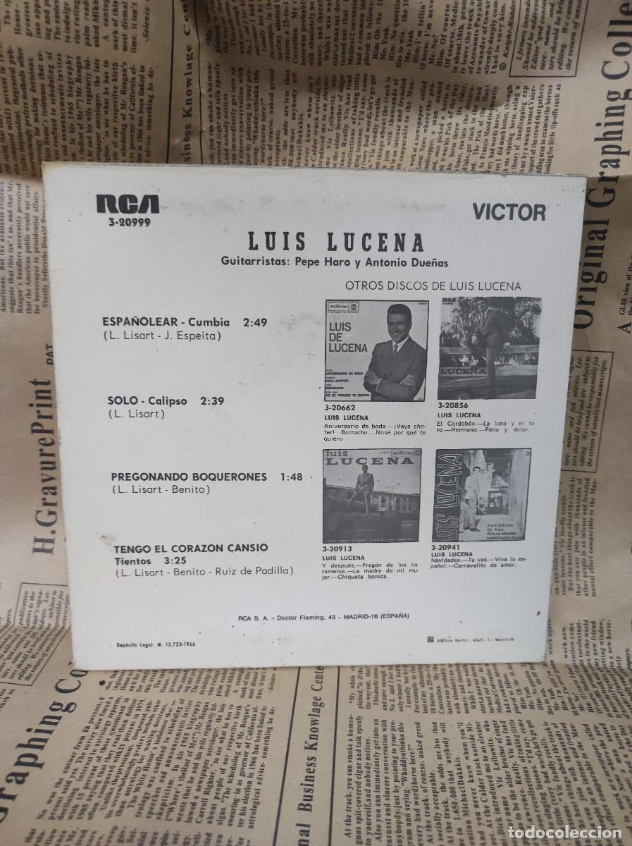 Discos de vinilo: Luis Lucena &ndash; Espa&ntilde;olear - Foto 2