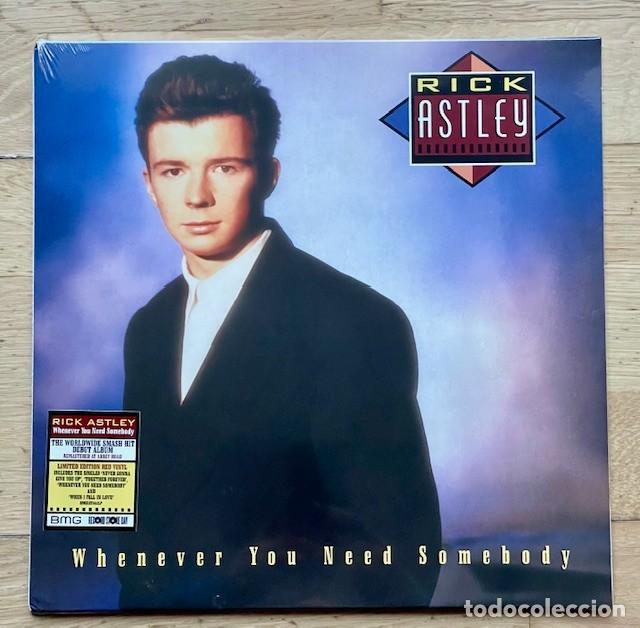 Discos de vinilo: RICK ASTLEY - WHENEVER YOU NEED SOMEBODY - Foto 1