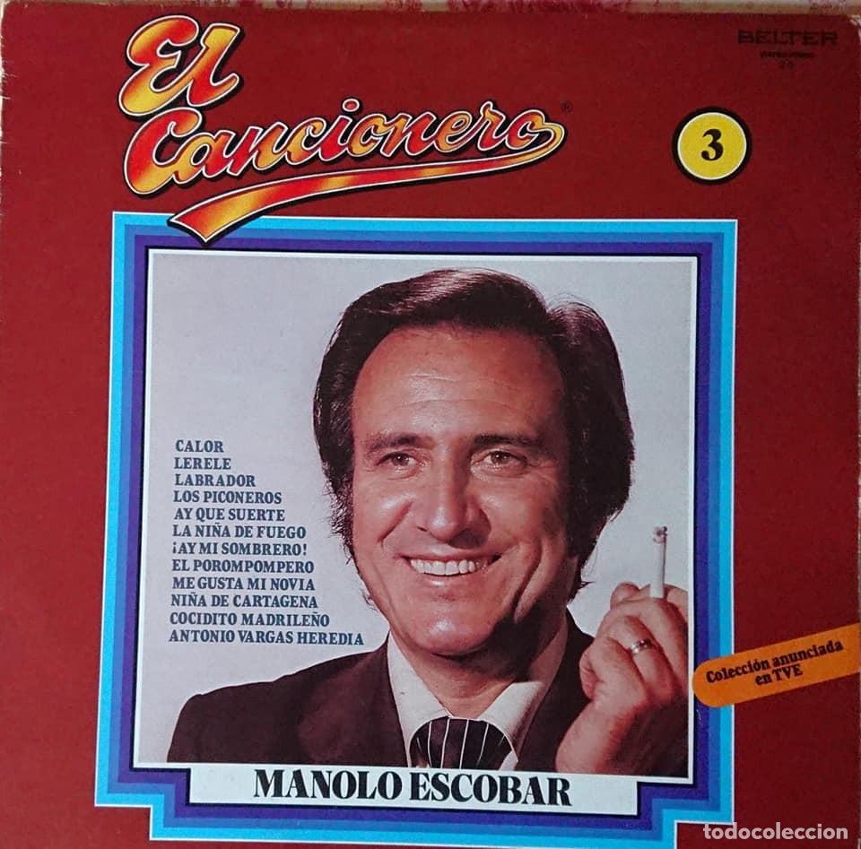 Discos de vinilo: MANOLO ESCOBAR - EL CANCIONERO - Foto 1